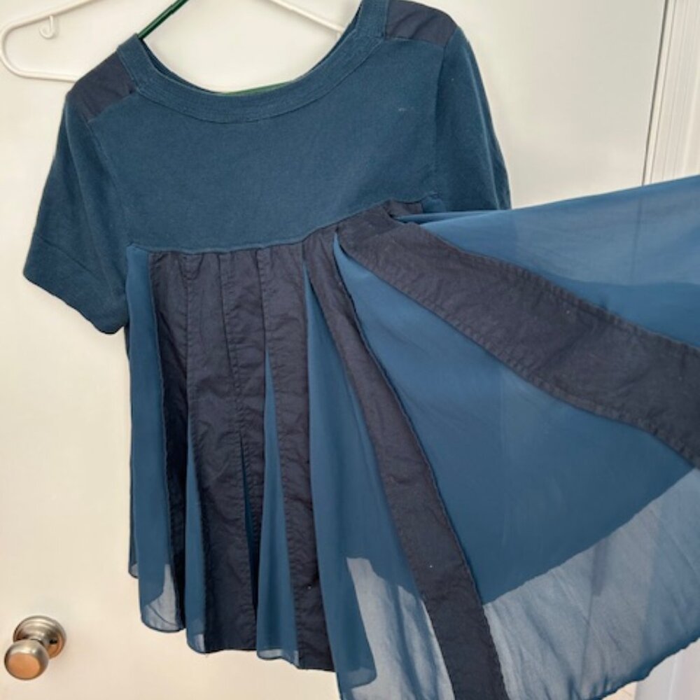 Spring Sweater from Anthropologie Moth. Swing back/